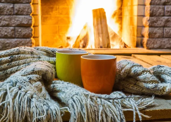 בקתה Cztery Pory Roku - Kominek, Sauna, Jacuzzi